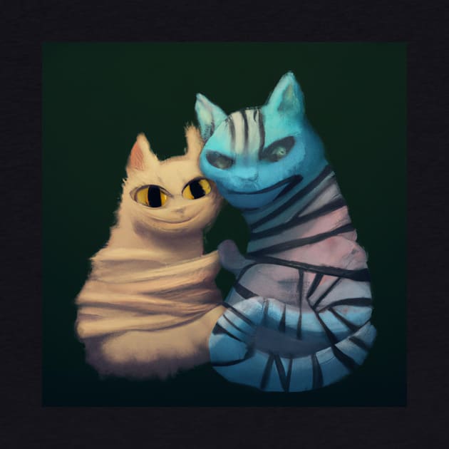 Two Mummy Cats Should Have Fallen in Love Before They Got Wrapped Up by Star Scrunch